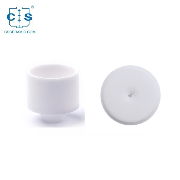 Керамические Чашки Для Проб С Крышкой, Эквивалентной PE-N5200045 PE-N5200040 С Крышкой Для PerkinElmer TGA 4000, STA 6000/8000, DSC 4000/6000