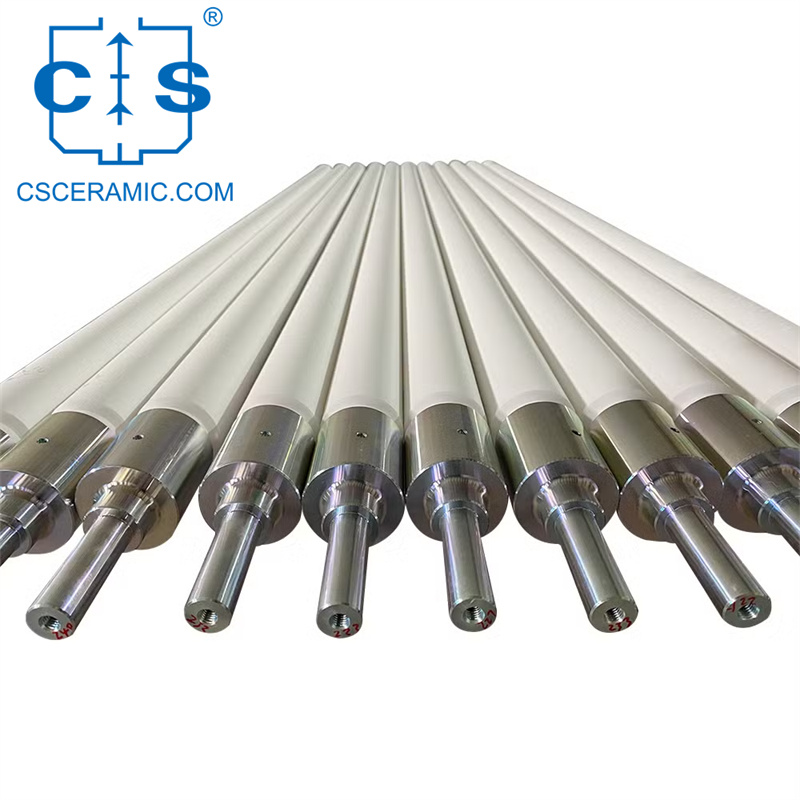 Жаростойкий Кварцевый Керамический Ролик Для Печей Термообработки
