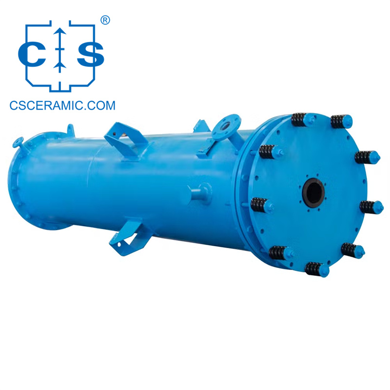 Компонент Сердечника Заглушки Блока Теплообменника SiC Для Передачи Температуры Жидкости