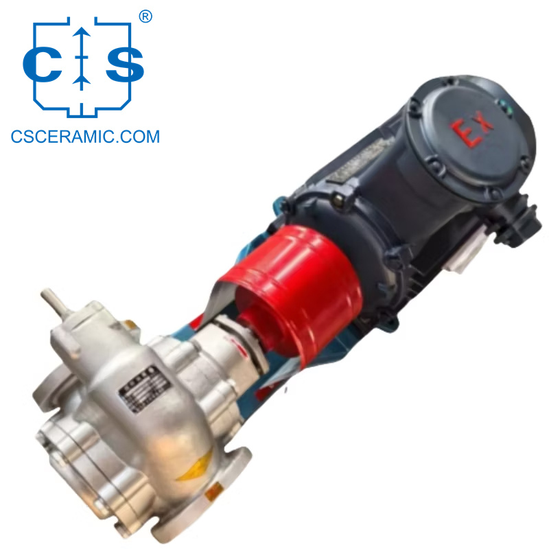 Насос С Внешней Шестерней С Футеровкой Из Карбида Кремния Надежные Решения Для Насосов