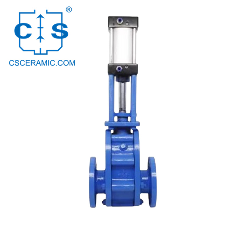 Циркониевая Керамическая Задвижка Для Управления Жидкостью С Прочным Диском