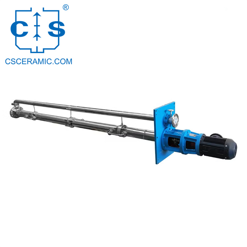 Погружной Насос Объемного Действия Из Карбида Кремния С Защитой От Воздушных Пробок И Кавитации