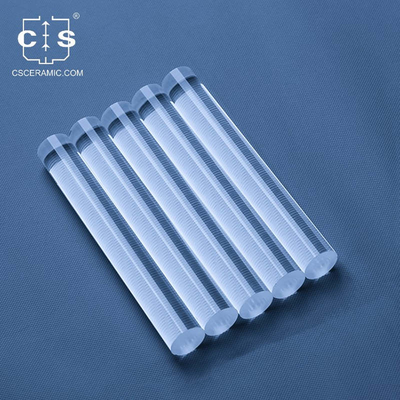 Прозрачный 99,98% Кварцевый Стержень Стеклянный Стержень