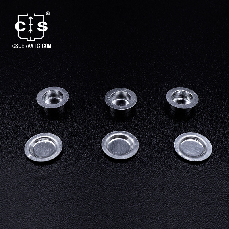 Вогнутая Чаша И Крышка На 30/40 Мкл Netzsch NGB814672/NGB814673 Для Netzsch STA 449 F1 И F3, DSC 204 F1 Phoenix®, DSC 200 F3 Maia®, DSC 3500 Sirius И DSC 214 Polyma