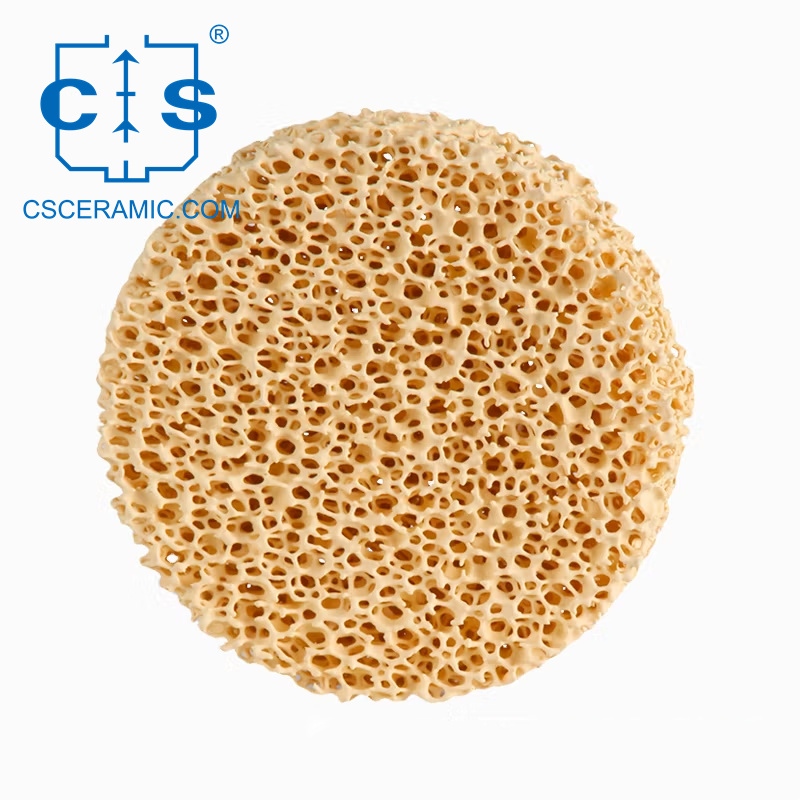 Фильтр Из Магнезиальной Керамической Пены Повышает Качество Отливки