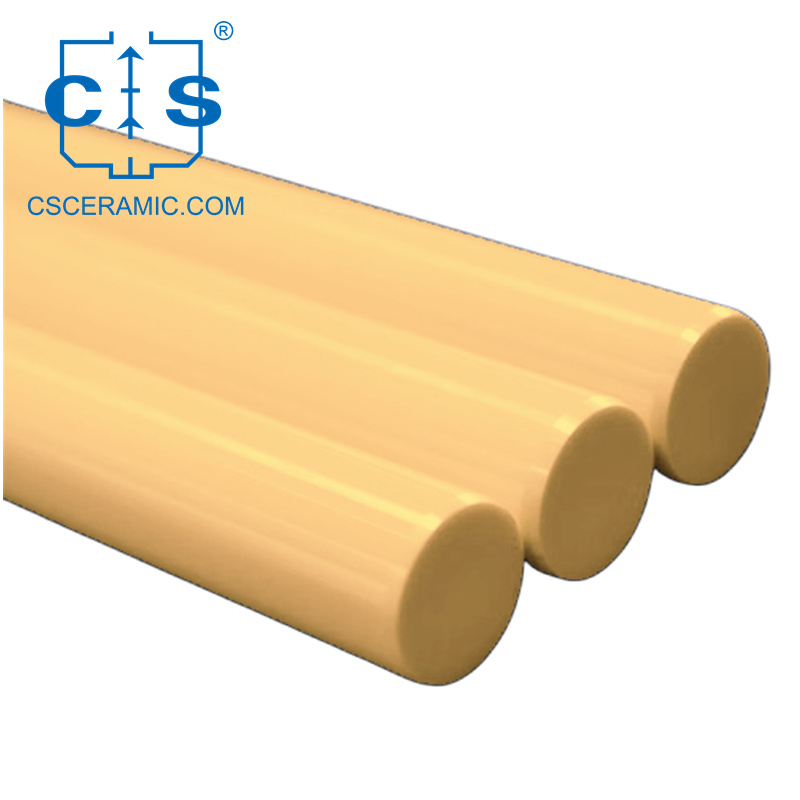 Высокопрочный Стержень MSZ Из Стабилизированной Магнезией Циркониевой Керамики Для Промышленного Использования