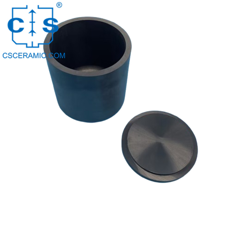Высокотемпературный Керамический Тигель Si3N4 С Крышкой Для Плавления И Химического Анализа