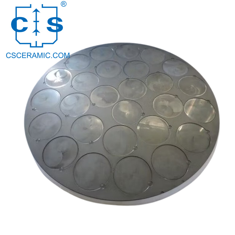 Лоток Из Карбида Кремния Высокой Чистоты Для Полупроводниковых Процессов RTA PVD ICP CMP