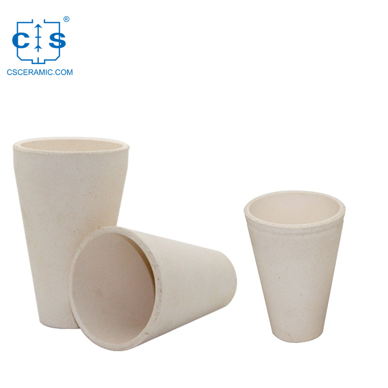 Лабораторный Тигель Для Анализа Огня Из Огнеупорной Глины 300 Мл Для Анализа Золота