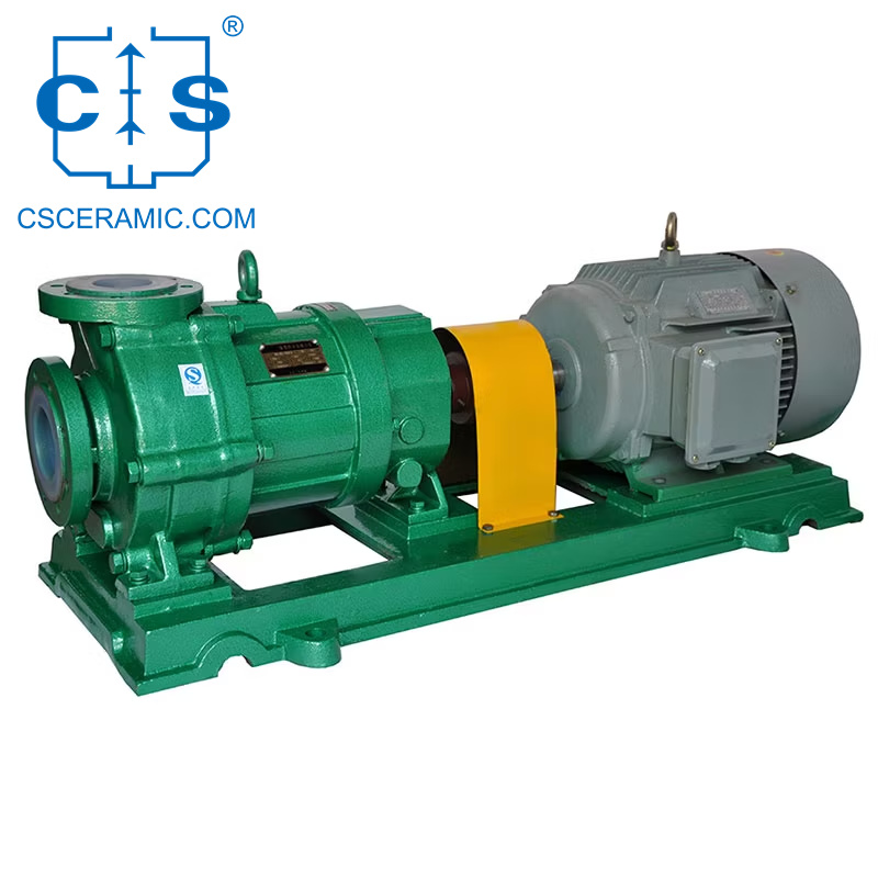 Магнитный Центробежный Насос Из Нержавеющей Стали CQB С Керамической Футеровкой SiC С Нулевой Утечкой