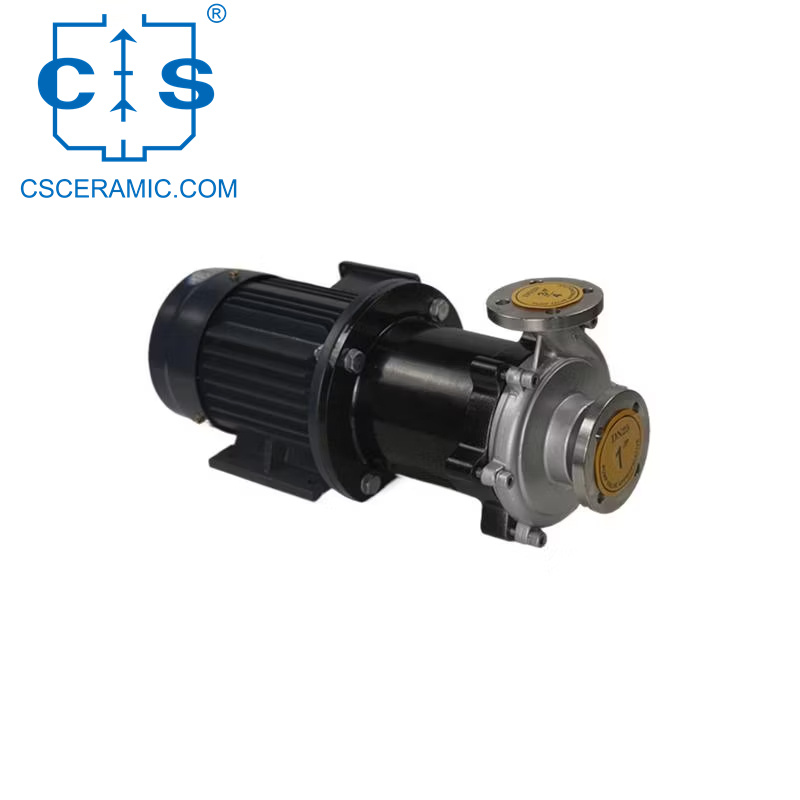 Насос С Магнитным Приводом Из Нержавеющей Стали CQ Без Утечек, Полное Уплотнение С Футеровкой Из Карбида Кремния
