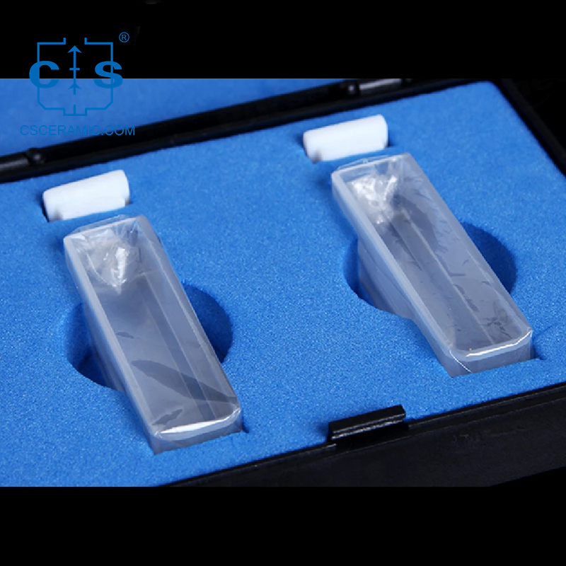 Quartz Cuvette 5mm Path Jgs1 Стеклянный Спектрофотометр Лабораторный Инструмент Высокая Четкость