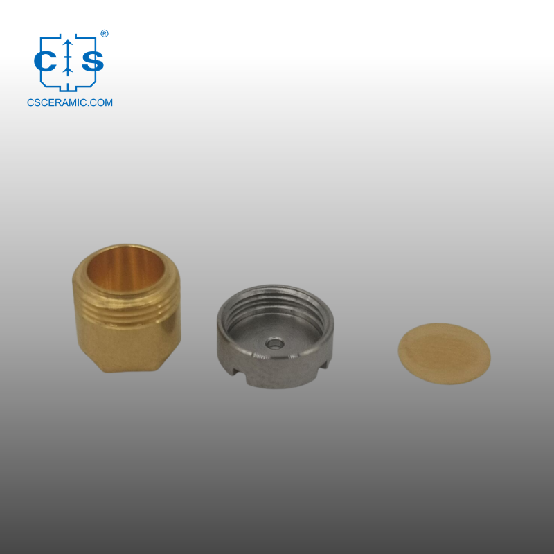 Многоразовый Тигель Высокого Давления На 100 Мкл С Позолоченной Крышкой/Уплотнителем Для Netzsch 6.239.2-92.8.00