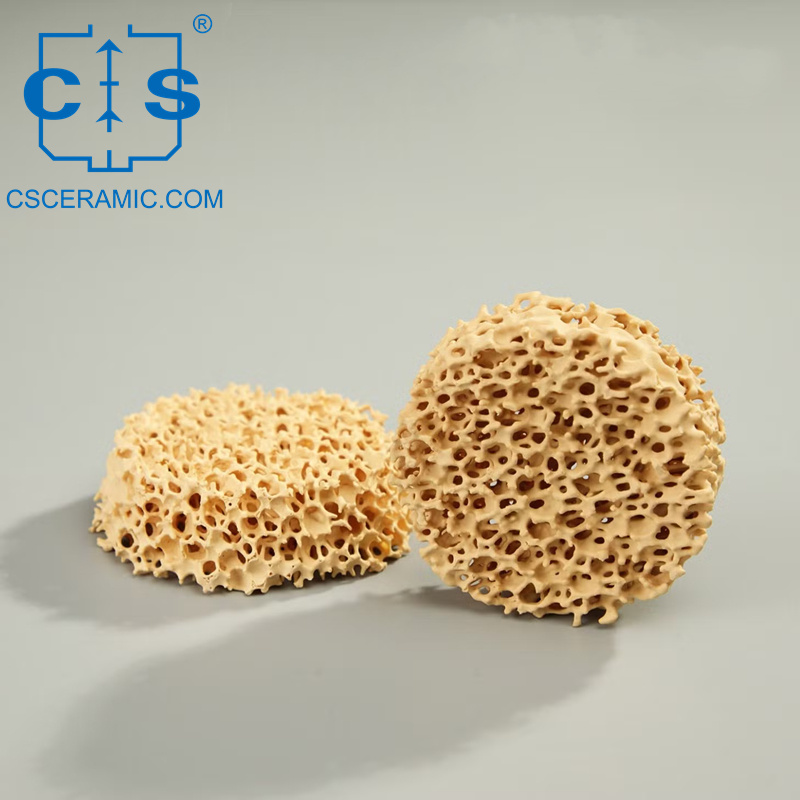 Высокотемпературный Пенный Фильтр Из Циркония Из Керамики Для Стального Литья