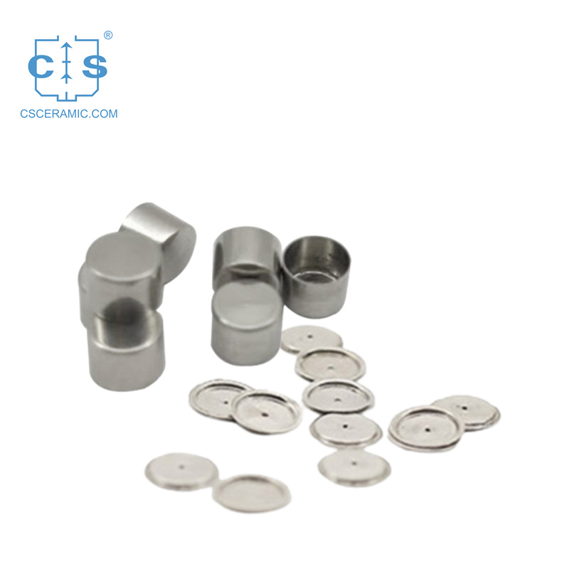 Чашка Для Проб Pt/Rh 80/20 Емкостью 85 Мкл С Крышкой, Эквивалентная Netzsch GB399205/GB399860