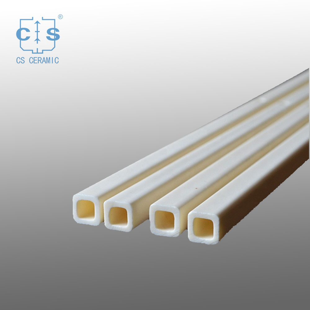Квадратные Керамические Трубки Из Глинозема Одно Отверстие 1-2000 Мм