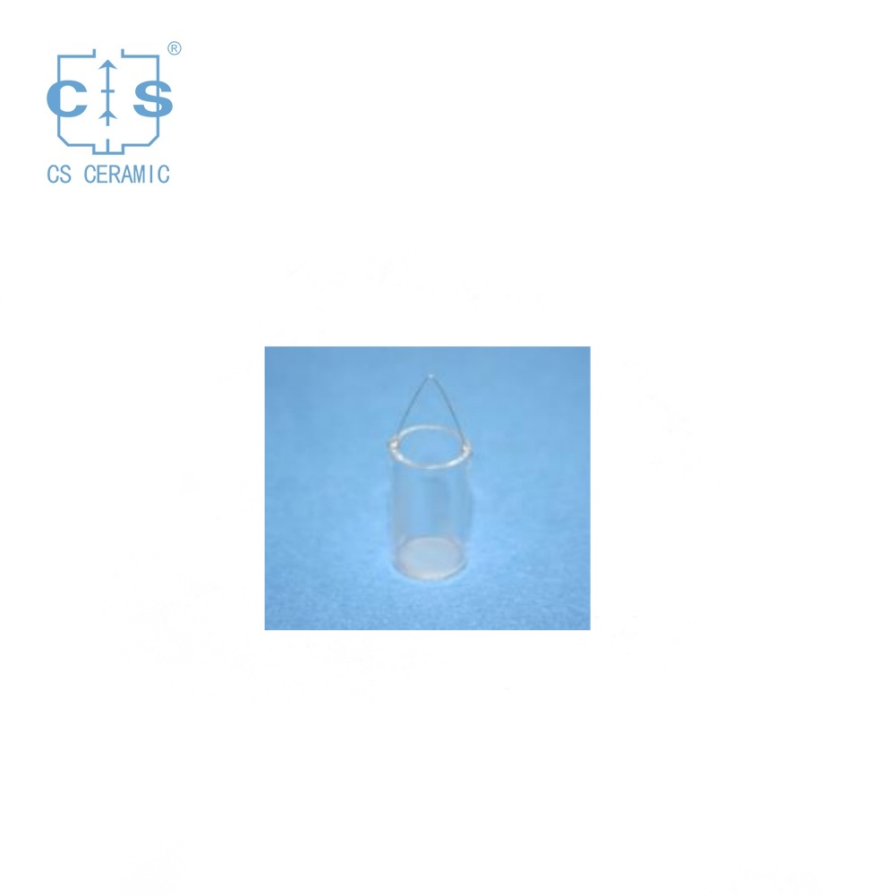 Кварцевый Тигель Со Сплошным Дном, Эквивалент TA 820055.002, Для Использования С TA TGA HP150.