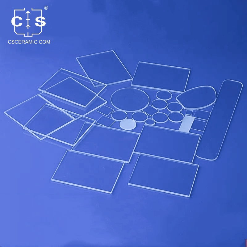 99,98% Прозрачная Кварцевая Пластина Стеклянный Диск Кварцевый Лист